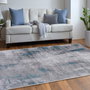 Conceptum Woopamuk212 Alfombra Azul 180 x 280 cm